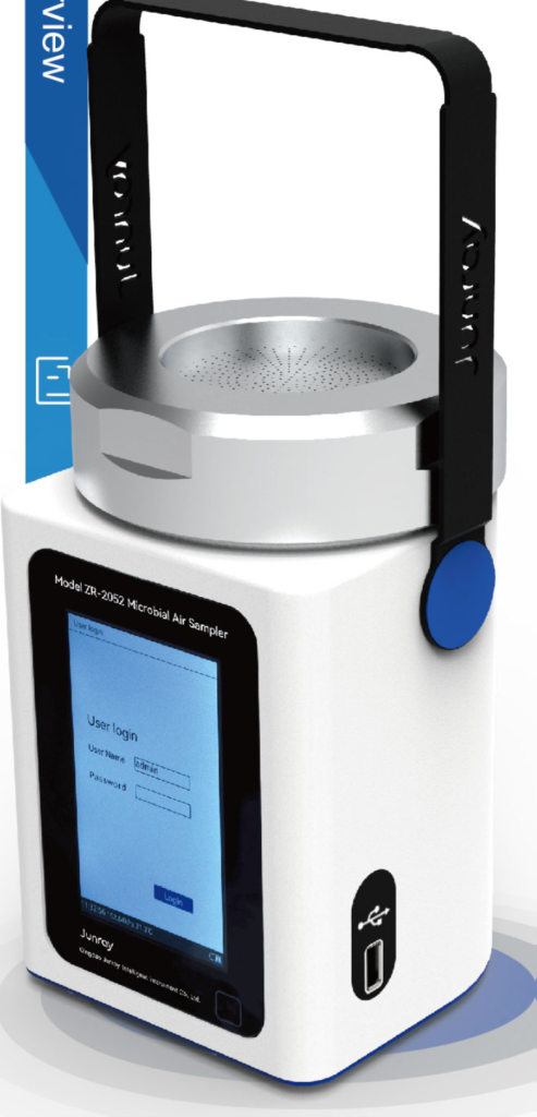 Microbial Air Sampler (100 Litres/min), 21 CFR Compliant