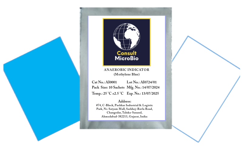 Anaerobic Indicator (Methylene Blue), Pack of 10