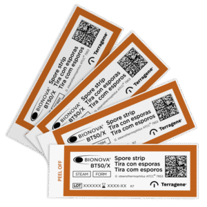 BT50 Spore strip biological indicator (10^6 Geobacillus stearothermophilus ATCC®* 7953)